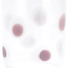 Стакан с узором в горох