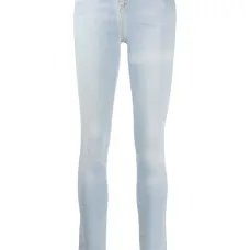 Джинсы скинни с завышенной талией