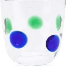 Стакан с узором в горох