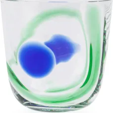 Стакан с узором в горох