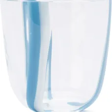 Двухцветный стакан в полоску