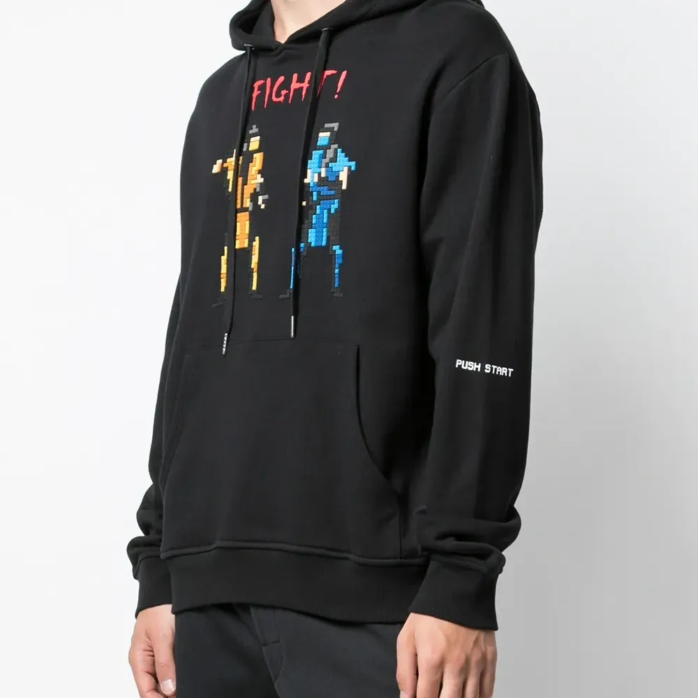 худи с принтом Fight!