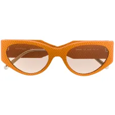 Солнцезащитные очки в фактурной оправе