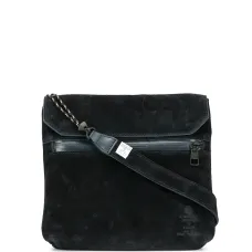 плоская сумка на плечо