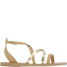 Сандалии с перекрестными ремешками