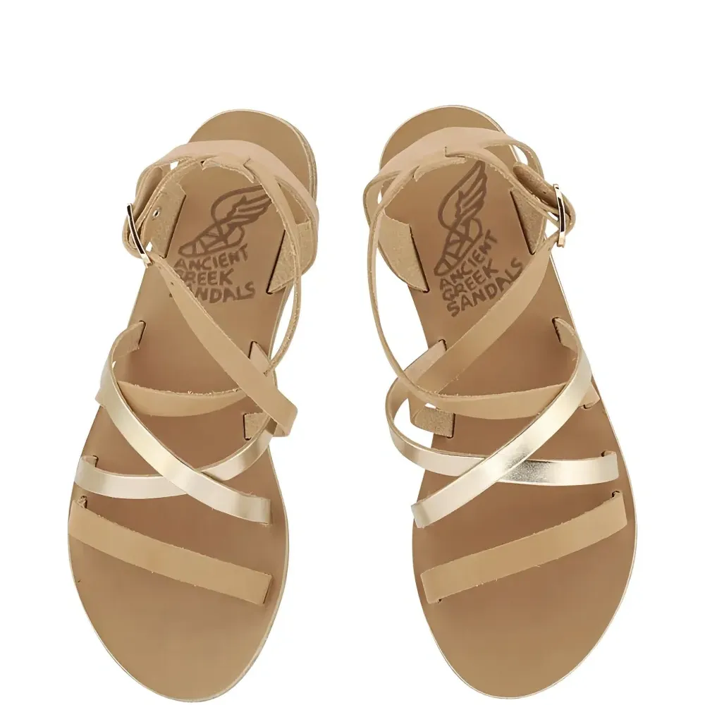 Сандалии с перекрестными ремешками Сандалии с перекрестными ремешками