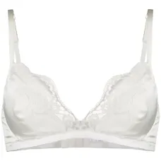 Бюстгальтер с кружевными вставками