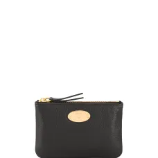 Кошелек для монет с металлическим логотипом Кошелек для монет с металлическим логотипом