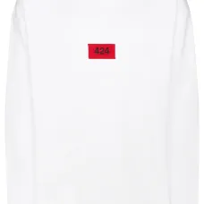 толстовка с нашивкой-логотипом