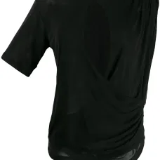 Футболка с драпировкой Футболка с драпировкой