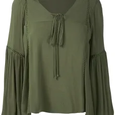 Блузка Hagia с широкими рукавами