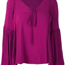 Блузка Hagia с широкими рукавами