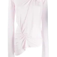 Топ асимметричного кроя с длинными рукавами Топ асимметричного кроя с длинными рукавами