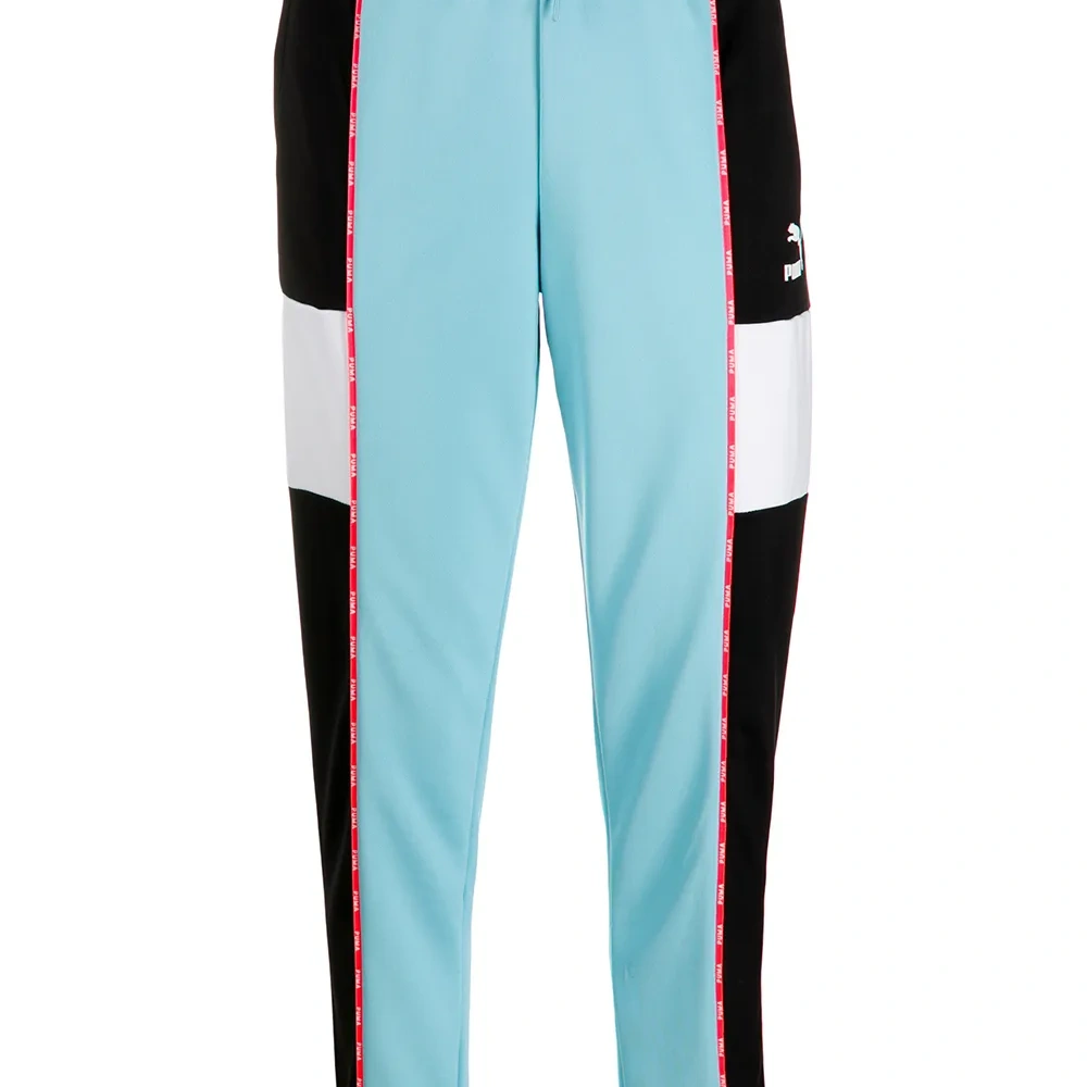 Спортивные брюки с контрастными лампасами