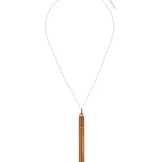 Колье с крупным кулоном