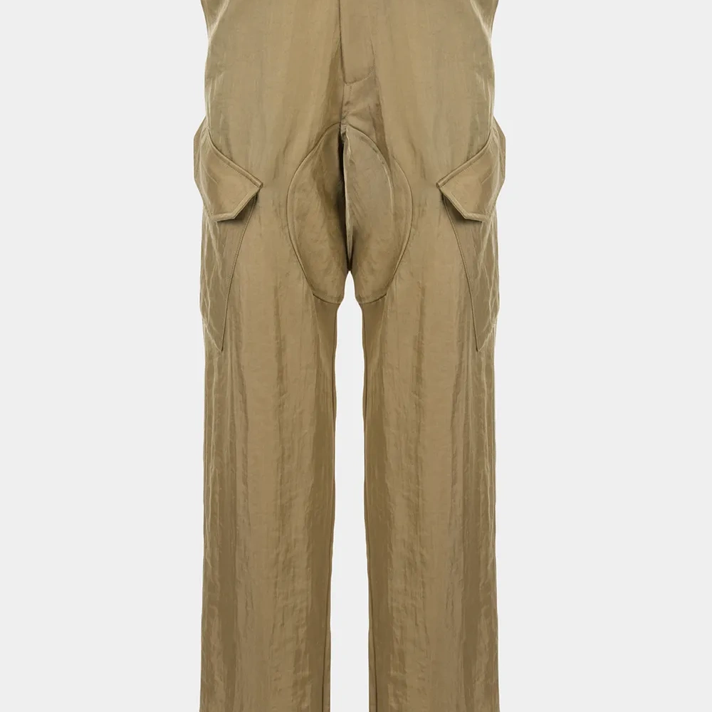 Брюки с карманами карго