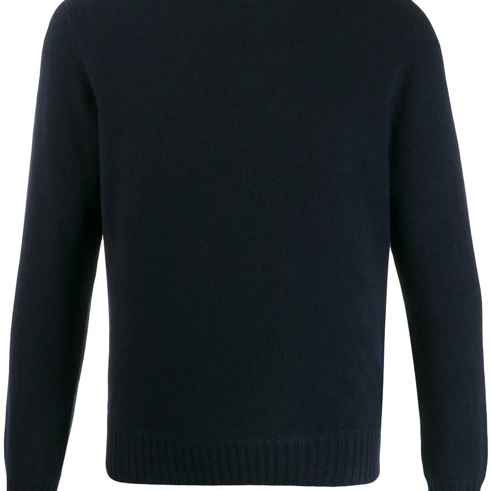 джемпер с круглым вырезом