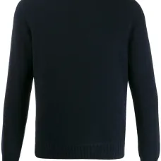 джемпер с круглым вырезом