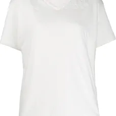 Футболка с V-образным вырезом