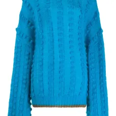 Джемпер с объемными рукавами