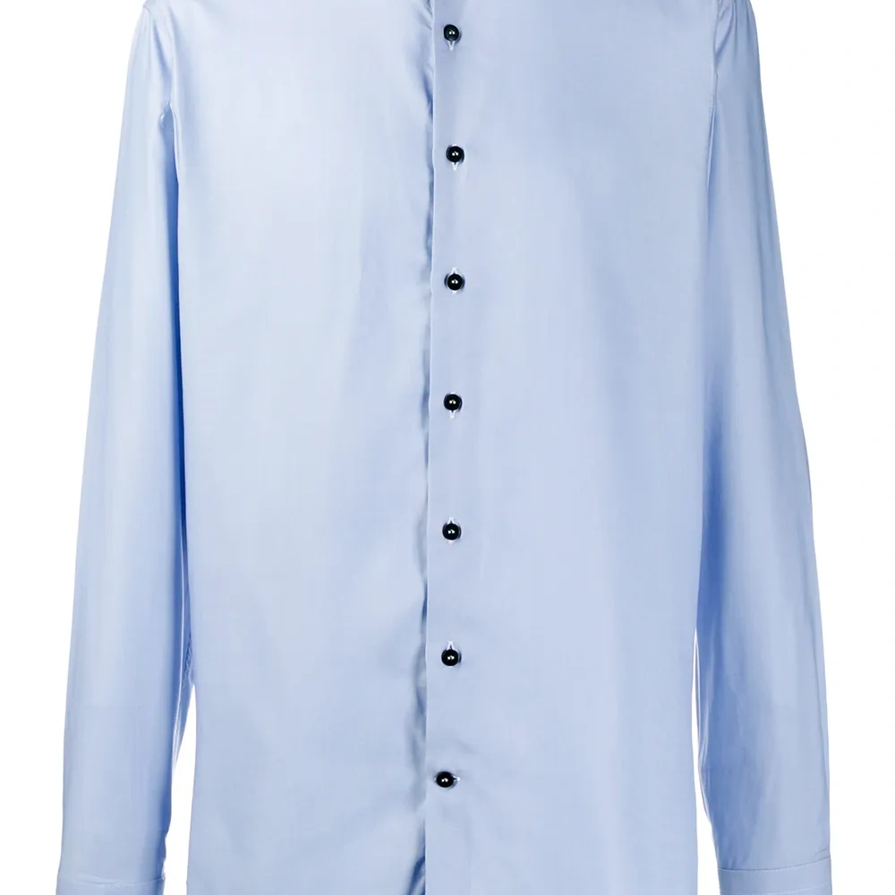 Рубашка с косым воротником