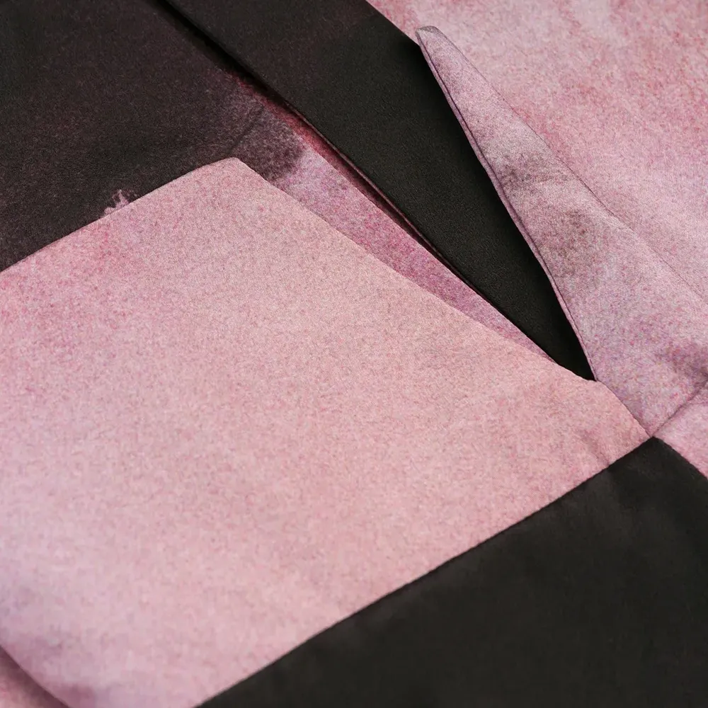 Блузка с принтом тай-дай