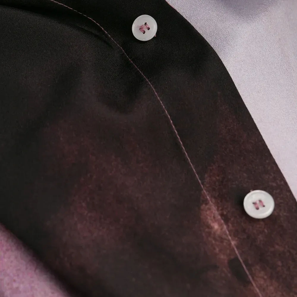 Блузка с принтом тай-дай