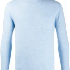 Джемпер с воротником-воронкой