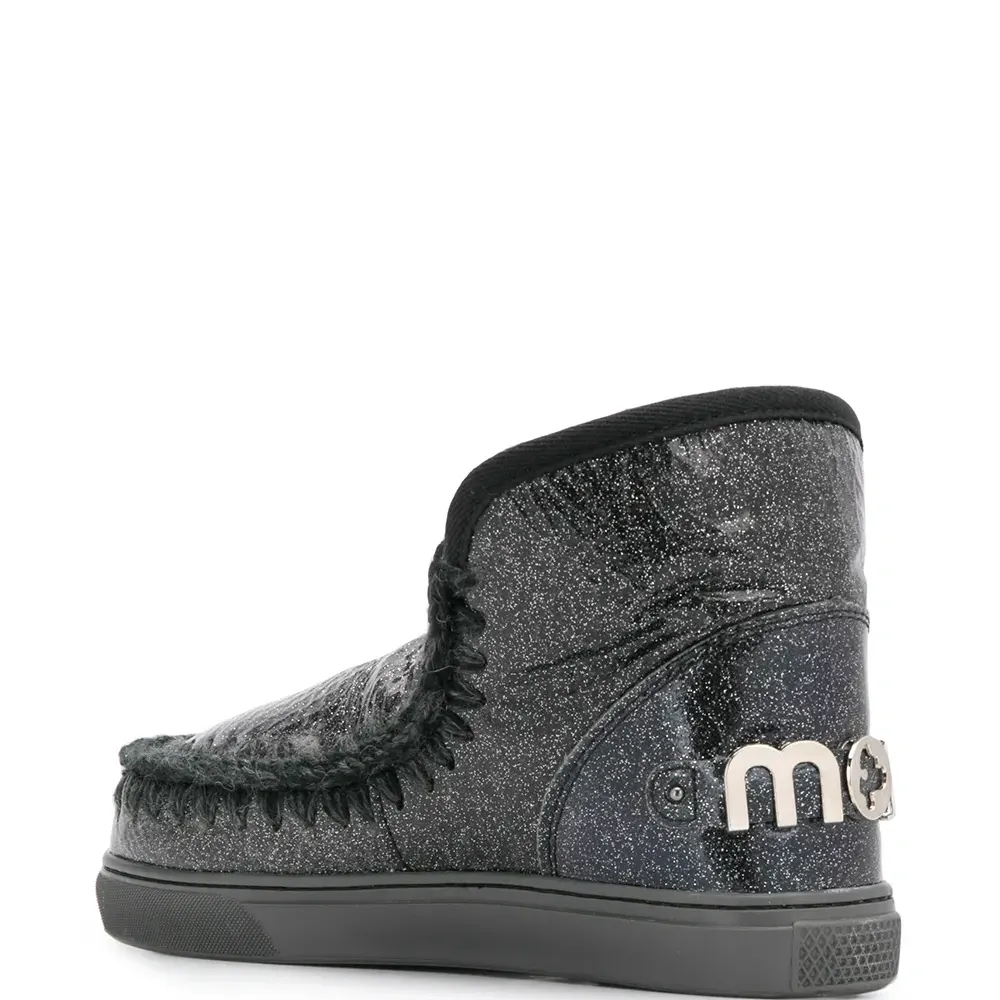 Ботинки Eskimo с эффектом металлик