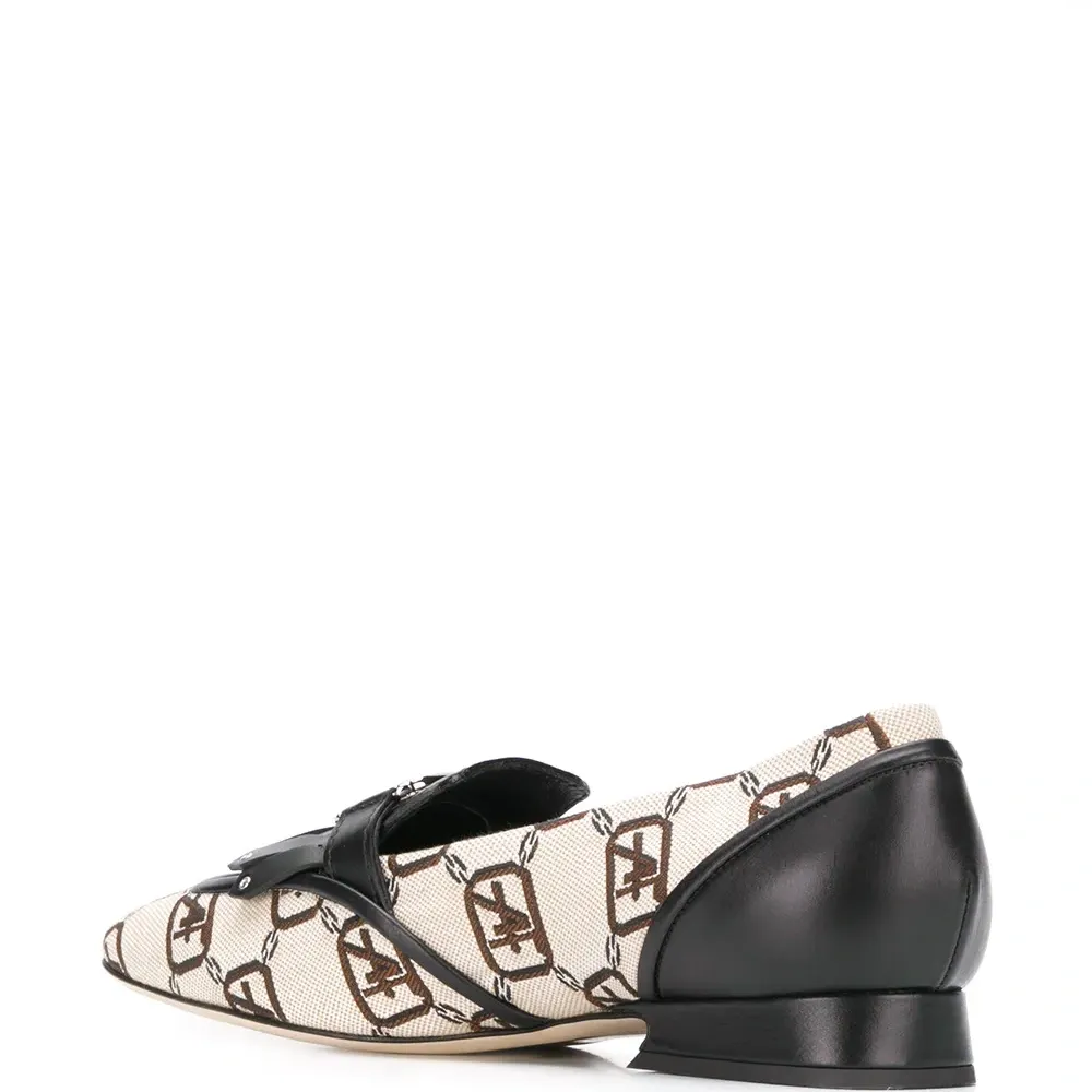 Лоферы с логотипом