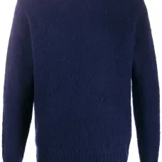 Джемпер с круглым вырезом