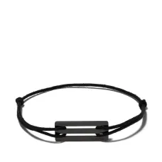 Веревочный браслет с подвеской из керамики Веревочный браслет с подвеской из керамики