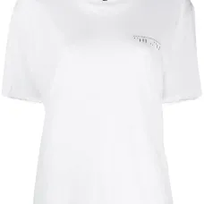 Футболка с контрастным принтом