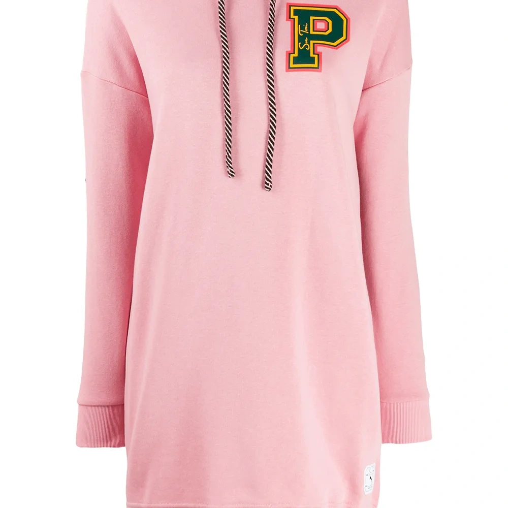 Платье-толстовка с капюшоном