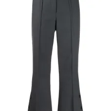 Строгие брюки широкого кроя