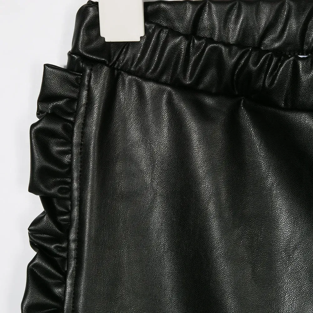 брюки с оборками