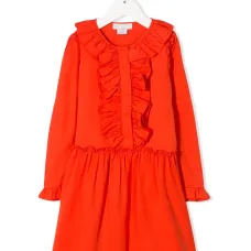 Платье с оборками