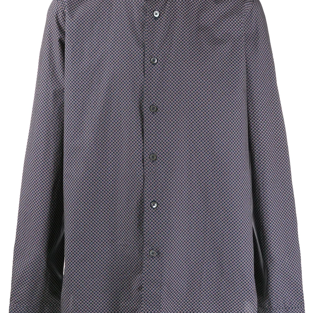 Рубашка с графичным принтом