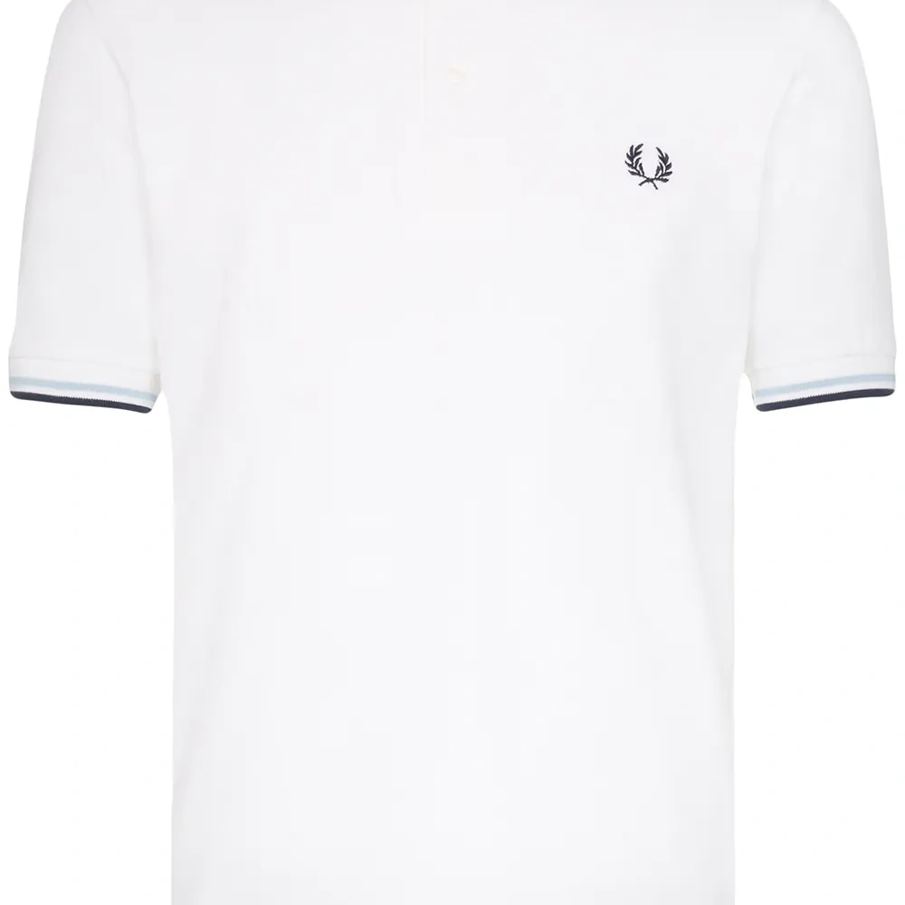 Рубашка-поло с отделкой в полоску