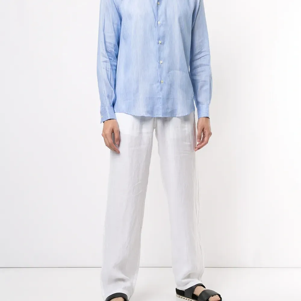 Брюки прямого кроя с кулиской Брюки прямого кроя с кулиской