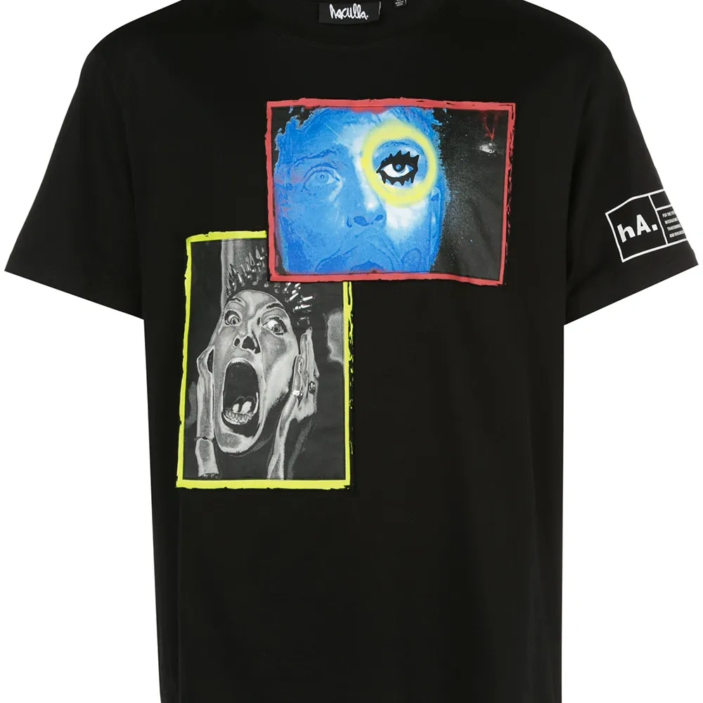 футболка Overlap Standard с принтом