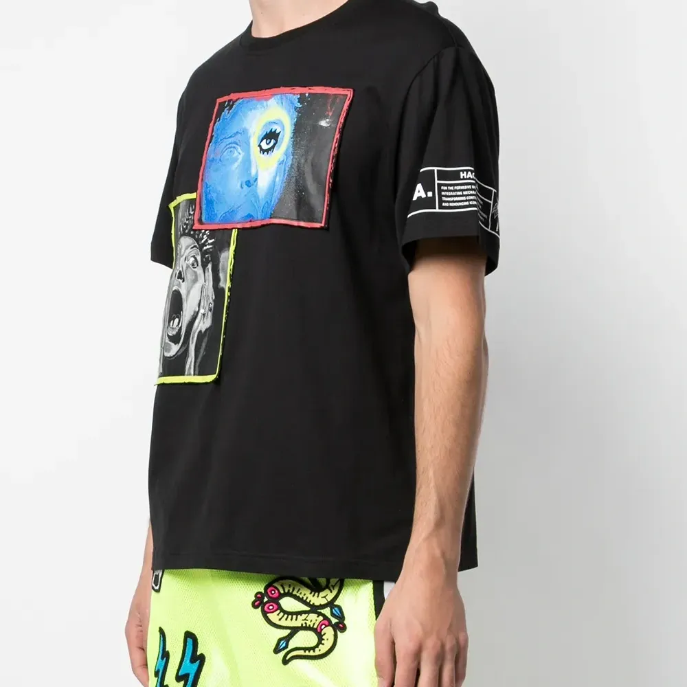 футболка Overlap Standard с принтом