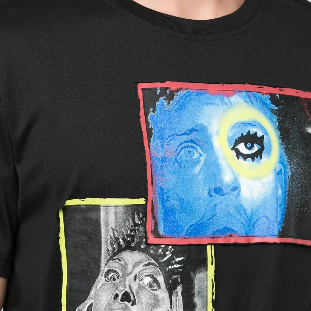 футболка Overlap Standard с принтом