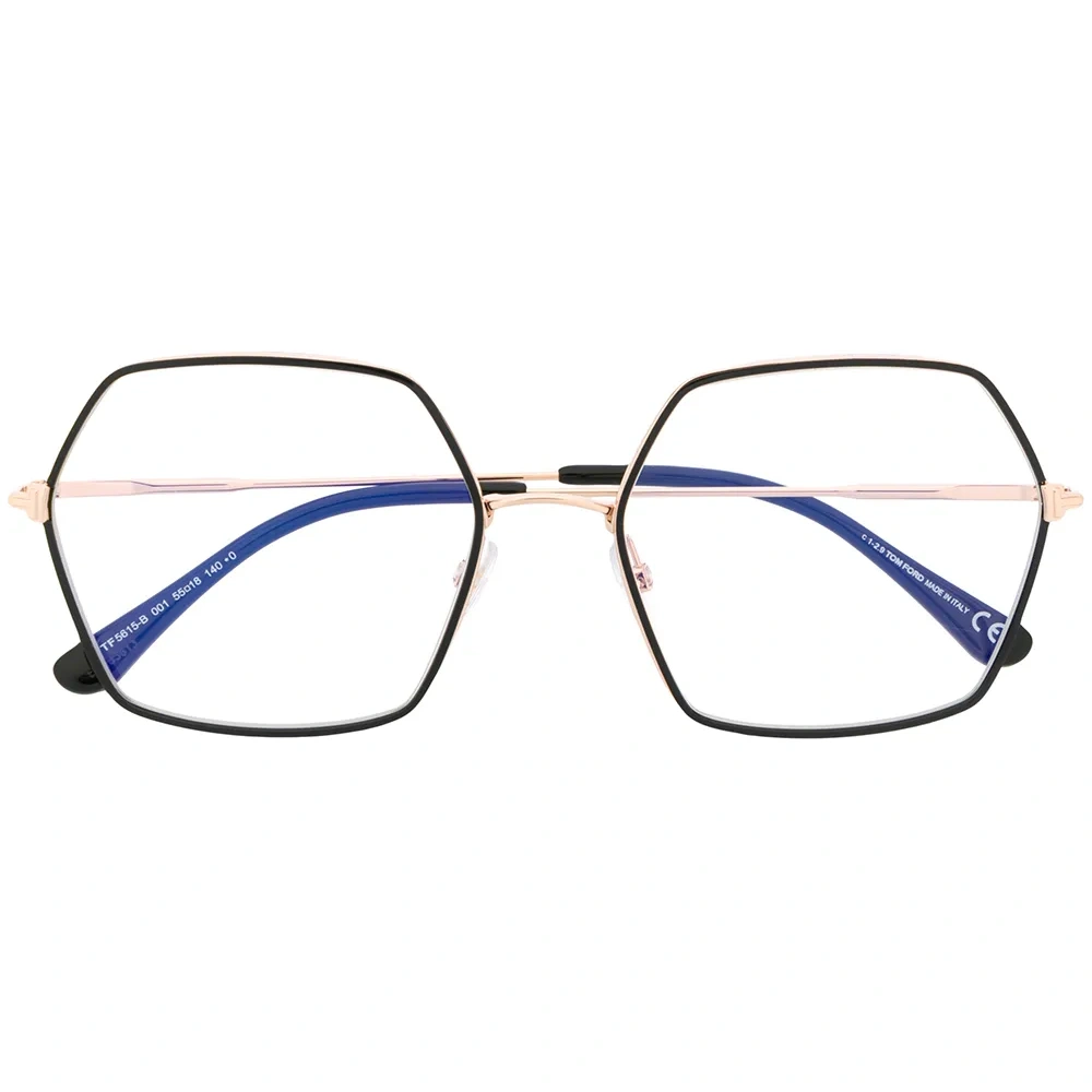 Очки в оправе геометричной формы