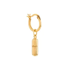 Серьга-кольцо Pill