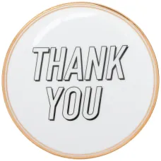 тарелка Thank You