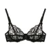 Кружевной бюстгальтер на косточках