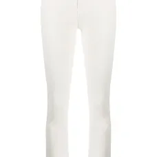 Расклешенные укороченные джинсы