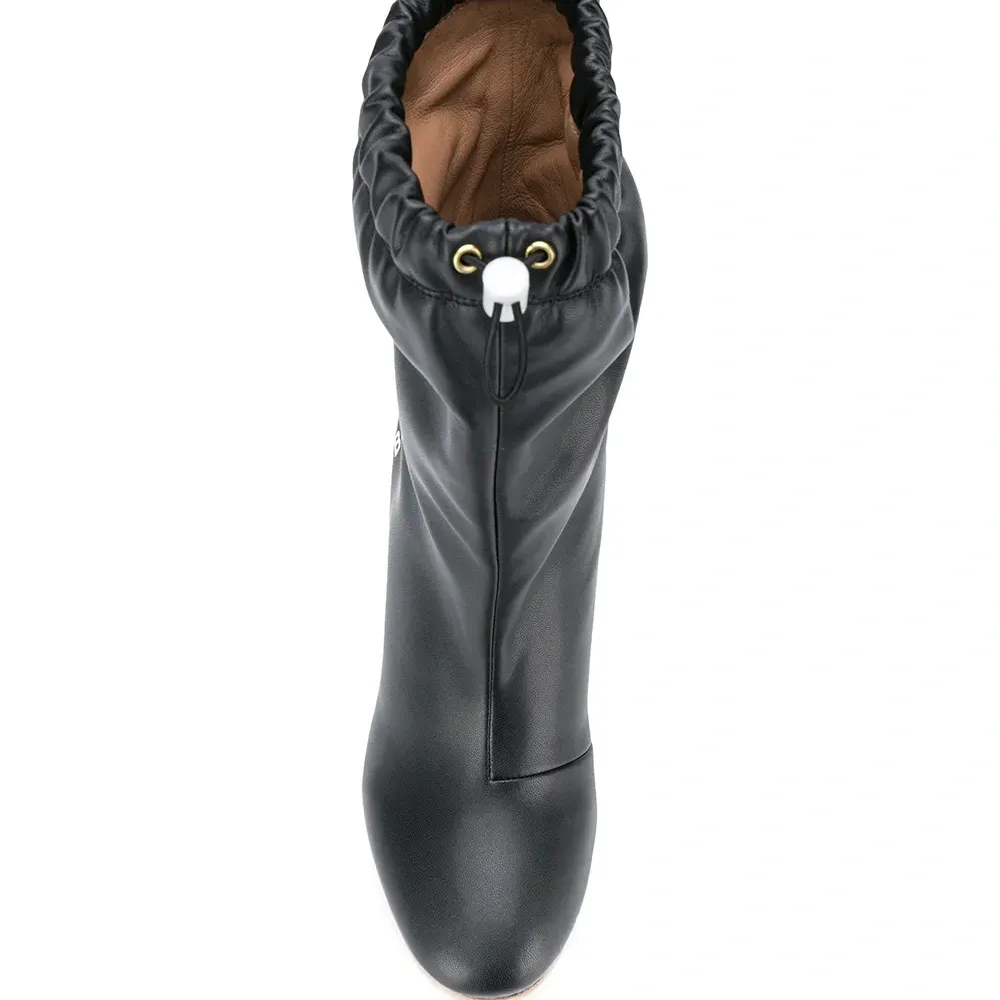 Ботильоны со шнурком