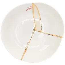 Глубокая тарелка Kintsugi